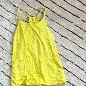 FP Movement by Free People Sunny Yellow Tank Top dress